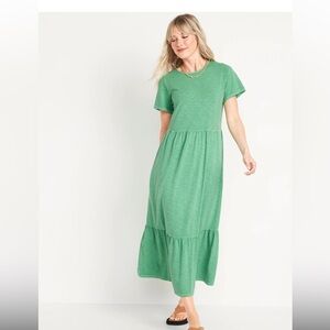 🚨Old Navy tiered midi swing dress-XL🚨